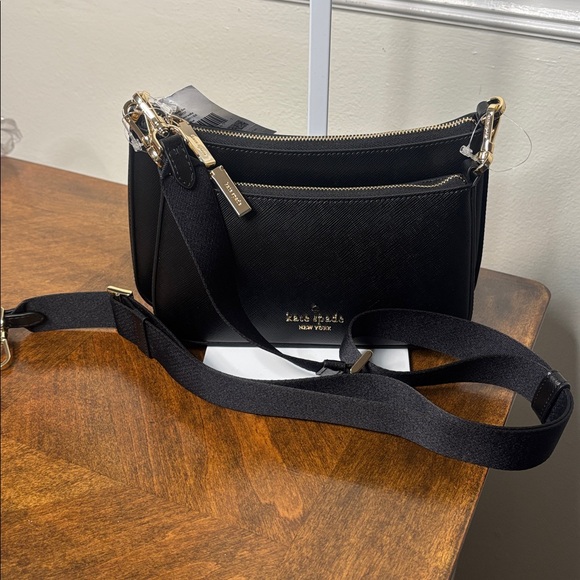 NEW KATE SPADE DUET CROSSBODY SAFFIANO LEATHER (NWT) - Picture 8 of 15